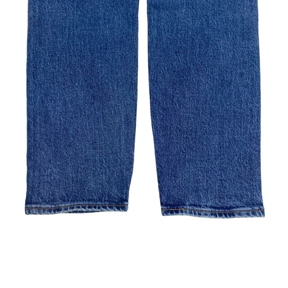 LEVI’S Wedgie Icon High Rise Premium Jeans in Medium Washed Button Fly - Picture 8 of 11